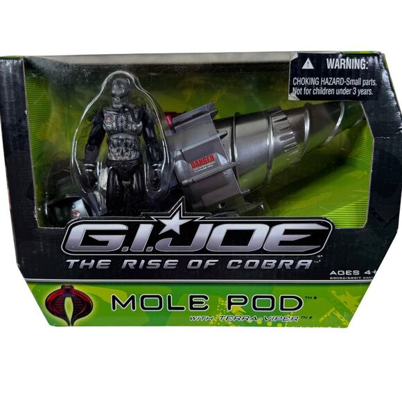 Hasbro GI JOE Rise of the Cobra Mole Pod with Terra-Viper 2009 - Picture 1 of 4